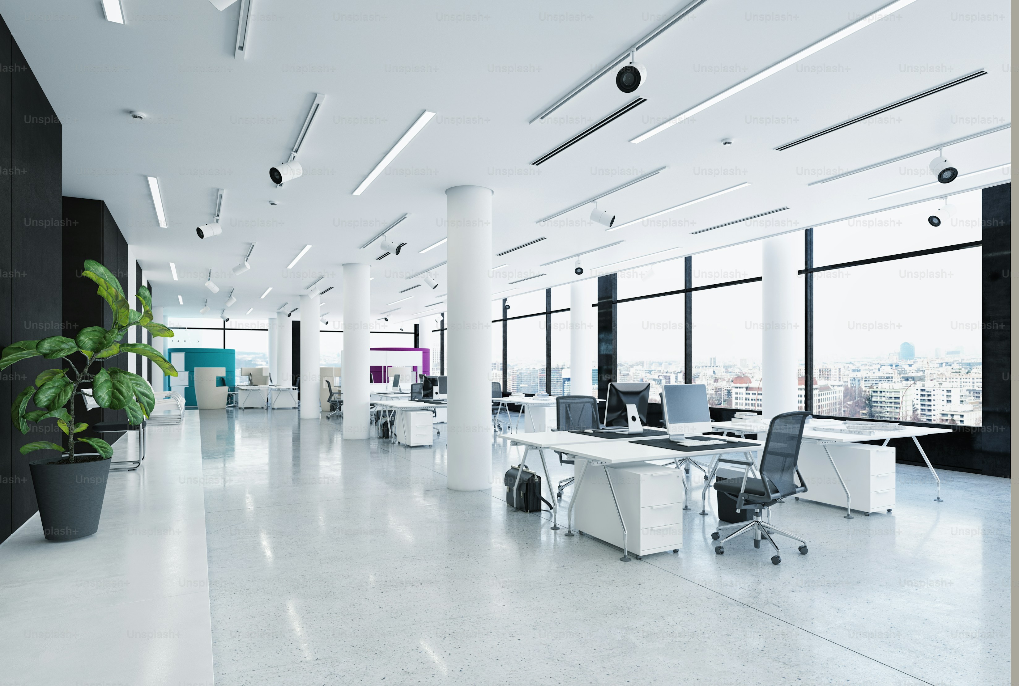kontorstadning